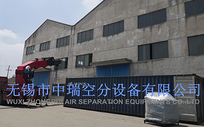 ZR-100-99.99%中瑞整套制氮設備入裝40尺高柜,發貨國外